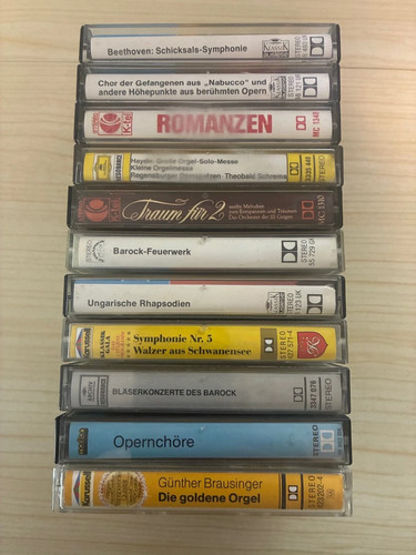 Musikkassetten sammlung 11 - musikkassetten,