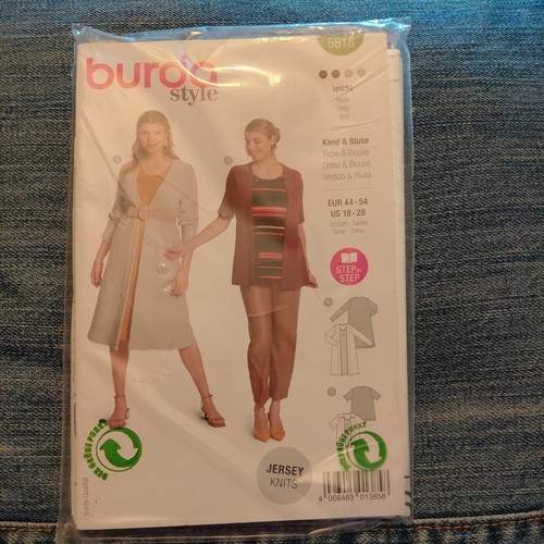 Burda 5818 schnittmuster - schnittmuster,