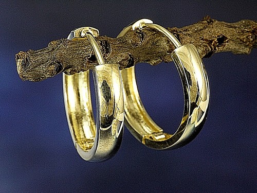333 gold creolen - gold,