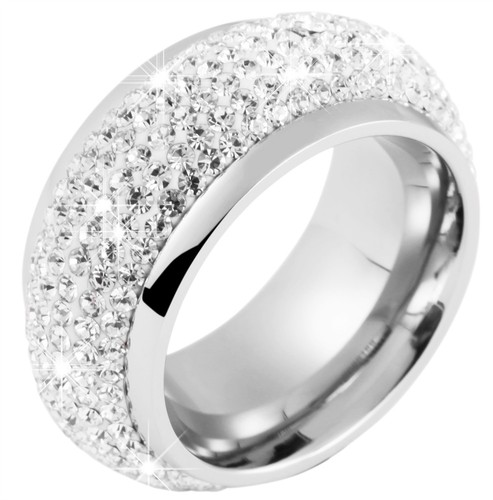 Akzent damen ring edelstahl - ring,