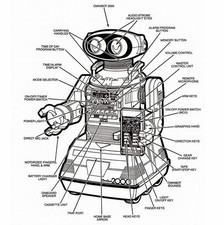 Tomy Omnibot 2000 | Repair/ Reparatur Service - Gutachten mit Fehlerprotokoll