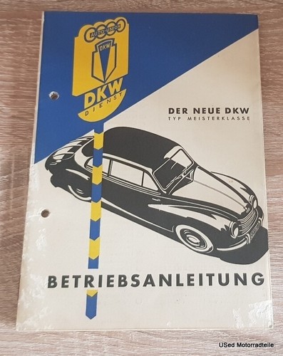 Dkw auto union - union, meisterklasse