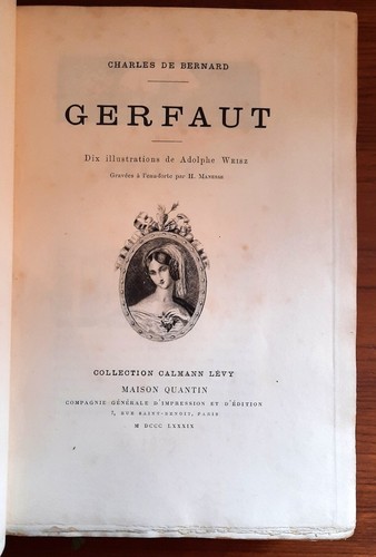Gerfaut charles bernard - gerfaut,,