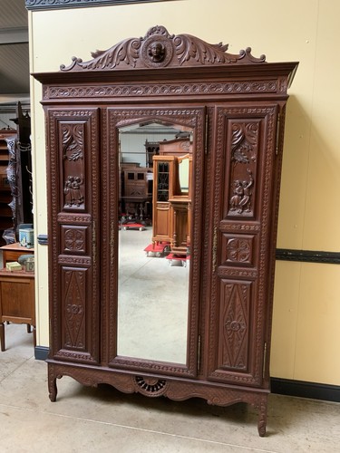 Antik kleiderschrank - antik-,