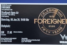 Tickets Foreigner Hamburg