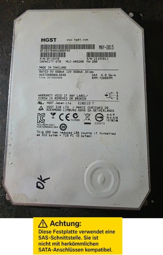 Hitachi hgst hus726060als640 - hitachi,