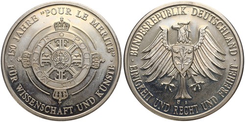 Medaille 150 jahre pour le - 150,