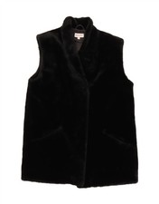 Vintage Damen Kunstfell Weste