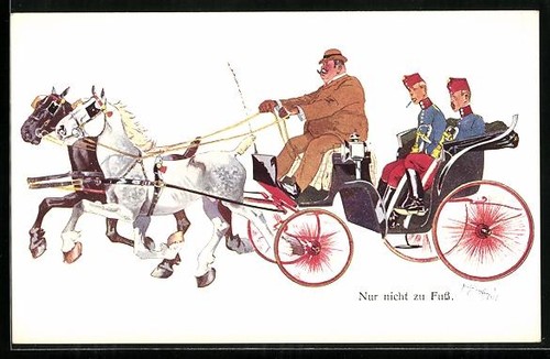 Künstler fritz - künstler-ak,