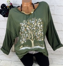 Italy Shirt Tunika Bluse Top