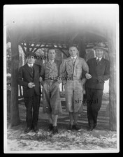 Männer in Knickerbocker Hosen - 1930er Mode - Herrenmode - Foto 9x12cm