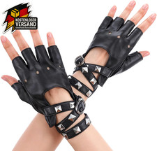 Fingerlose Lederhandschuhe