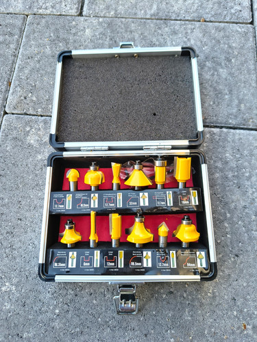 Kraft werkzeuge fräser set - fräser-set,