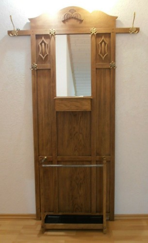 Antike garderobe mit spiegel - garderobe,
