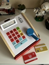 Spielzeug-Spielkasse aus Holz