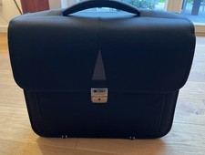Delsey Koffer , Buissiness- Tasche , schwarz, mit Tragegriff  und Tragegurt