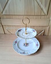 Porzellan Etagere 2 stöckig