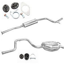 Auspuff Komplett FORD MONDEO 1.6-1.8i 16V + MONTAGESATZ bis 04/1998