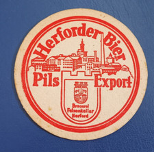 Bierdeckel Brauerei Herforder Bier Pils Export Herford