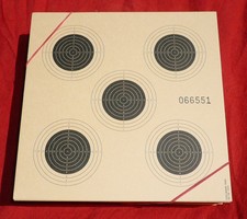 Zielscheiben Schießscheiben für Luftgewehr mit 5 Spiegel