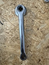 DDR Fahrrad Kurbel links Stahl Pedalarm 