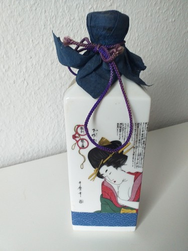 Porzellan flasche ungeöffnet - flasche,