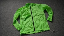 Regen- Windjacke grüngelb Größe M