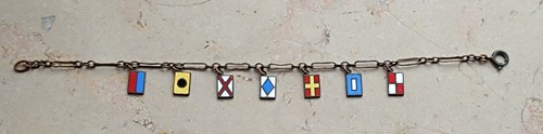 Antikes seeflaggenarmband - antikes,
