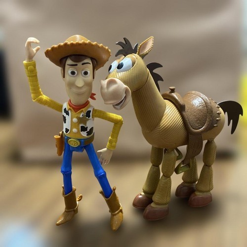 Toy story woody bullseye - toy,