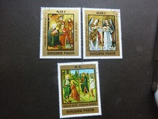 Ungarn Mi Nr.2907-2909 gestempelt Gemälde unbekannter ungarischer  Maler 1973