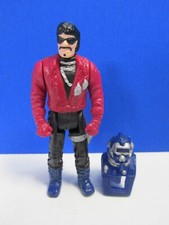 Vintage M.A.S.K. MASK SLY RAX ACTIONFIGUR 80er Jahre KENNER für PITSTOP KATAPULT