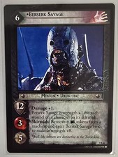 LOTR TCG ! BERSERK SAVAGE 5R46 ! BATTLE OF HELMS DEEP !