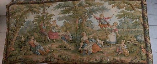 Wandteppich gobelin maiefest - gobelin,