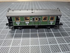 Minitrix 2achs Personenwagen Länderbahn  Epoche 1  N  1:160