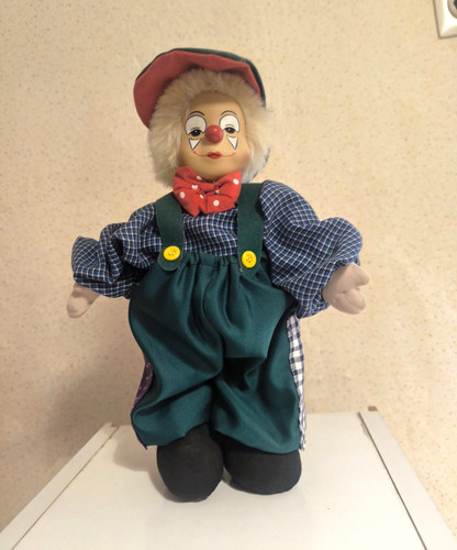 Vintage porzellan clown - vintage, porzellan-clown