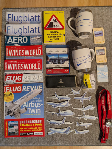 Konvolut boeing karten - konvolut,