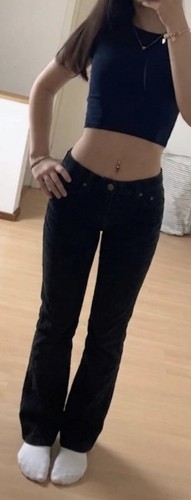 Schwarze samthose ohne etikett - schwarze,