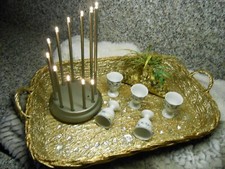 Hutschenreuther-Maria Theresia-Papillon- 5 Eierbecher und Platte