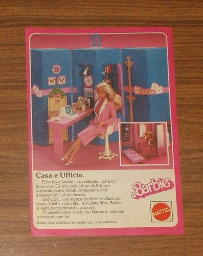 Seltene werbung vintage barbie - werbung,