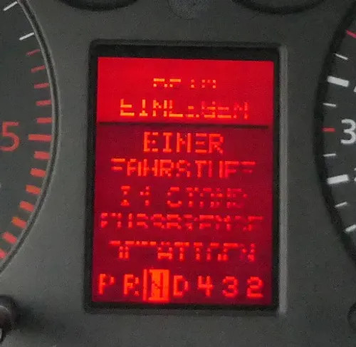 Audi tacho tachometer - audi, a6