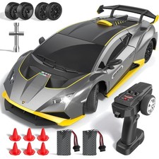 Lamborghini RC Drift Auto, 1:18 4WD High Speed RC Drift Auto mit Vollproporti...