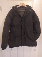 Winterjacke Herren warme Jacke Parka Gr. XXL schwarz mit Kapuze robust -neu-