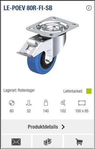 Neu lenkrollen - neu, (set)