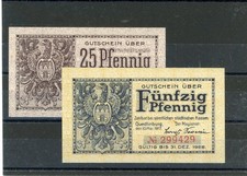 Quedlinburg 2 Scheine Notgeld ...........................................2/30180