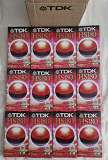 12 x TDK HS 180min VHS
