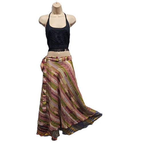 Wickelrock maxi seidenmischung - maxi,