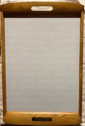Großes altes tablett - großes, holz