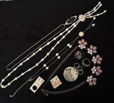 Ketten, Ringe , Ohrschmuck - Konvolut