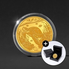 Golden Lucky Turtle 999.9 Fine