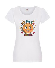 Ich bin ein Berliner | Krapfen | Pfannkuchen Damen Shirt Weiß